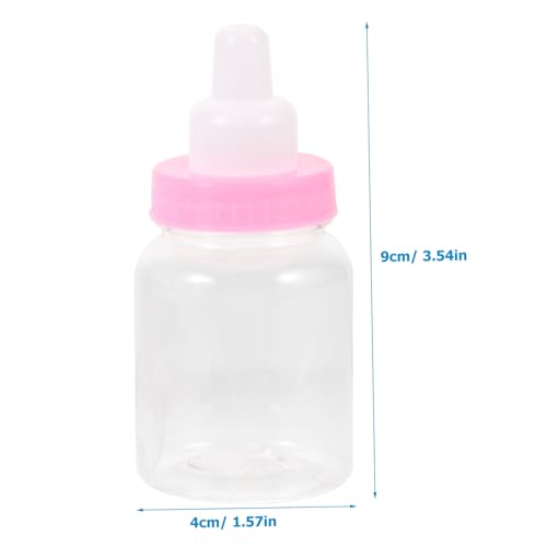 12pcs Decorative Candy Bottles for Baby Shower Favors
