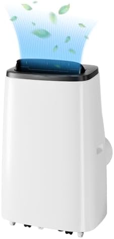 14000 BTU Portable Air Conditioner Dual Motor Fast Cooling