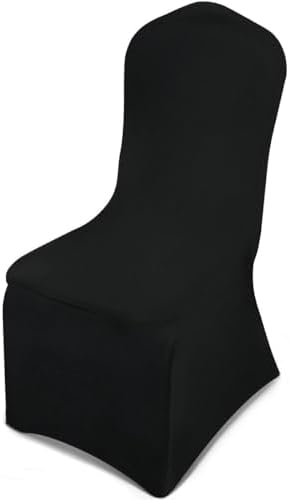 LEBENGURU Premium Spandex Chair Cover 100 PCS with Elastic Leg Pockets