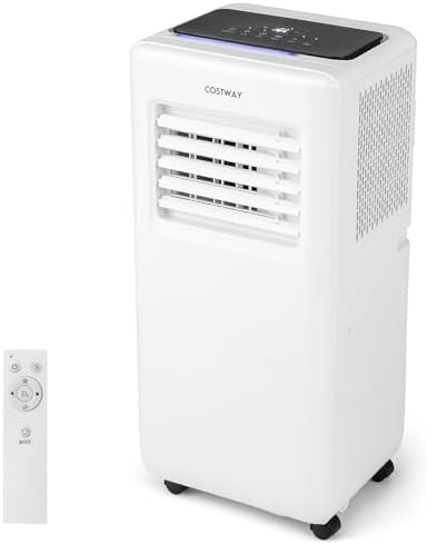COSTWAY 8000 BTU Portable Air Conditioner with Fan and Dehumidifier