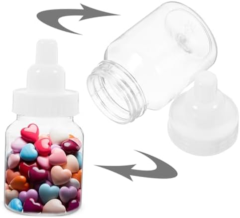 100pcs Mini Milk Bottle Candy Boxes for Party Favors 1