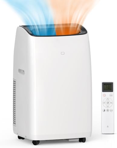 Towallmark 14000BTU Inverter Portable AC Unit with Heater and Fan