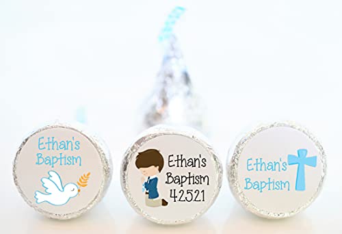 Personalized Glossy Hershey Kiss Stickers for Party Favors FCC001