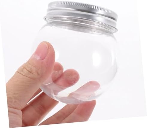 10pcs Plastic Candy Jars with Clear Balls for Parties and Weddings