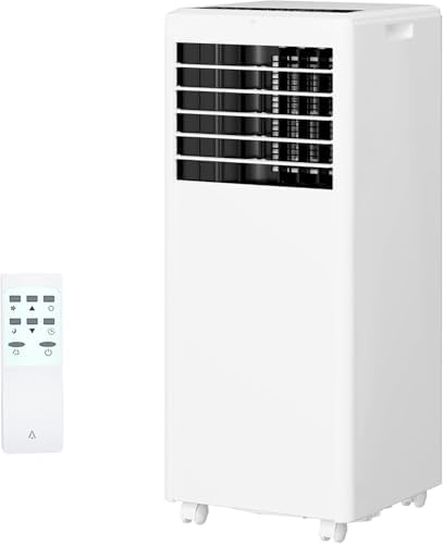 8000 BTU Portable AC Unit with Remote Dehumidifier Fan Modes