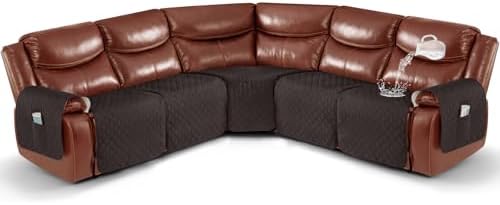 Ruaozz Extra Large Recliner Sectional Couch Cover Waterproof 1