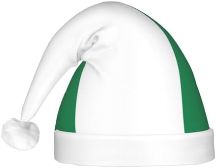 Flag Of Nigeria Christmas Hat With Led Lights