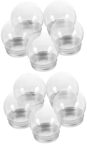 MAGICLULU 10pcs Clear Candy Containers for Treats and Party Favors