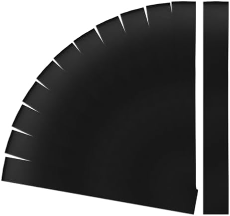 12 Pcs Black Satin Sash for Prom and Parties
