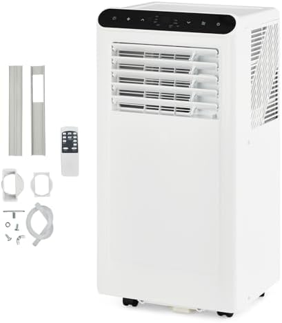 MilleLoom Portable Air Conditioner 8000 BTU White