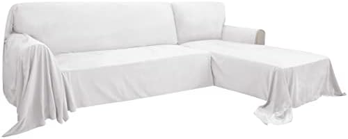 Easy-Going Velvet Sectional Couch Covers for Living Room 1