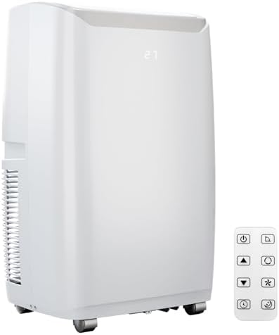 12000 BTU Powerful Portable AC for Large Room