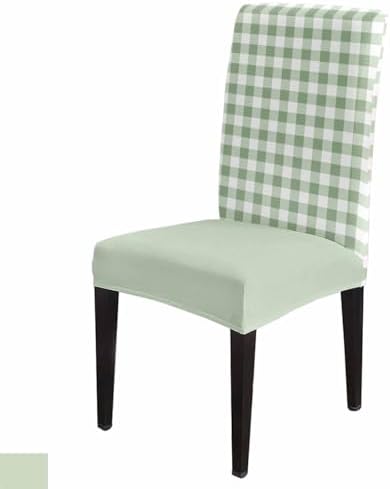 TweetyBed Sage Green Dining Chair Slipcovers Set of 4