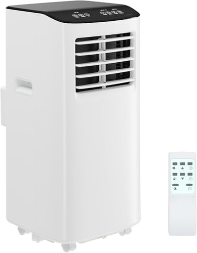 GlowSol 8000 BTU Portable AC with Dehumidifier and Remote