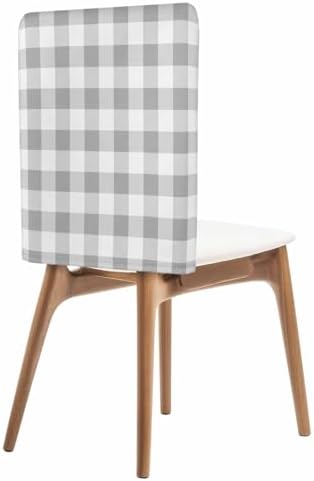 Yelstontyle Dining Chair Back Covers Pack of 6 Stretch Removable Washable