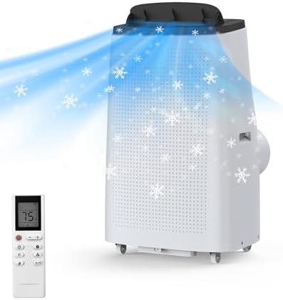 Takywep 14000BTU Portable AC with Dehumidifier and Fan 1