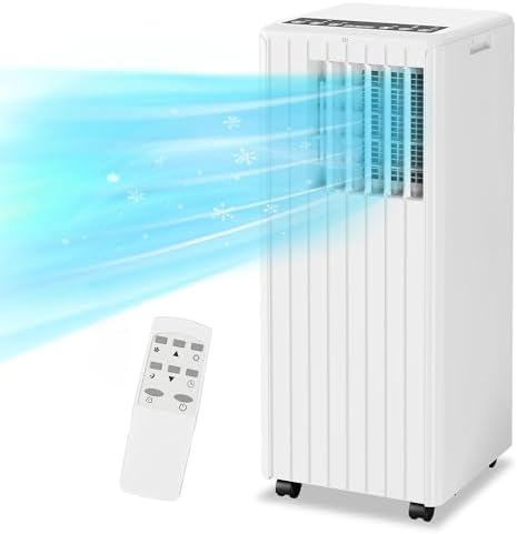 GarveeTech 8000 Btu Portable Air Conditioner White 1