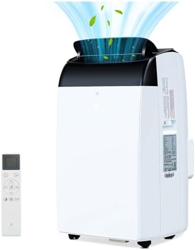 Towallmark 12000 BTU Portable Air Conditioner with Remote Control