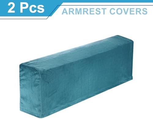 Uxcell 2Pcs Stretch Armrest Covers for Chair Sofa Protector 1