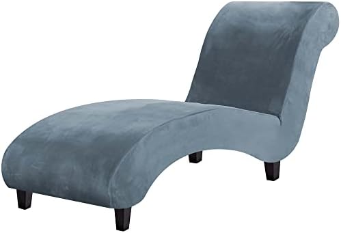 HVERSAILTEX Velvet Chaise Lounge Cover
