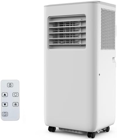 GarveeHome 8000 BTU Portable AC Unit with Dehumidifier and Remote