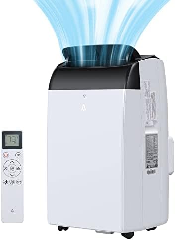 12000 BTU Portable Air Conditioner with Dehumidifier and Fan Modes