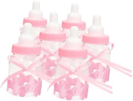 6pcs Reusable Candy Bottles for Party Favors and Wedding Sweets
