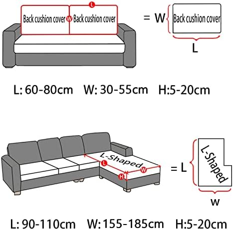 Universal Elastic Sofa Slipcover for 1-2-3 Seaters