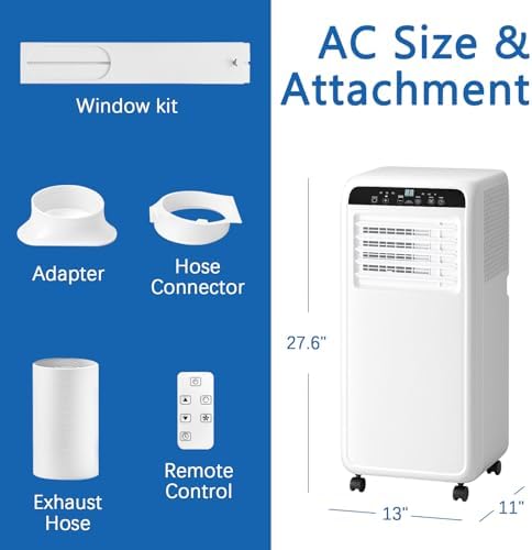 DollarDash 3-in-1 Portable AC Unit 10000BTU