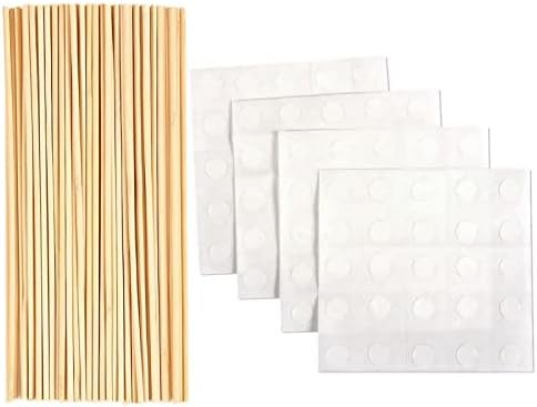 72 Pieces Wedding Photo Booth Props with Stickers and Sticks