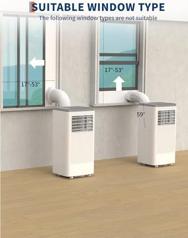 GarveeTech 8000 BTU Portable Air Conditioner for Bedroom