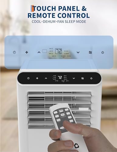 GarveeTech 10000 BTU Portable AC with Heat and Fan