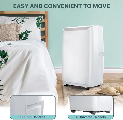 12000 BTU Powerful Portable AC for Large Room