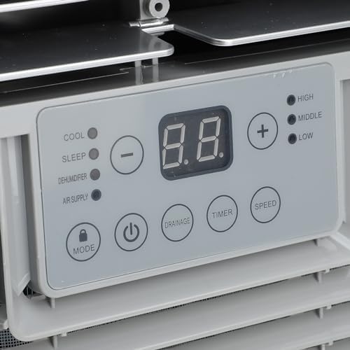 ZIZEV Portable Air Conditioner 4500BTU 400W Cooling Dual Inverter with US Plug