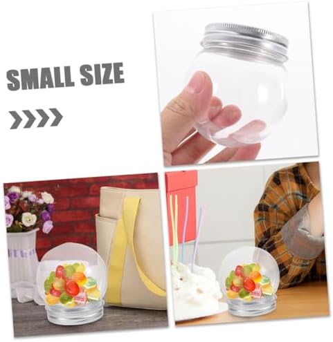 MAGICLULU 10pcs Clear Candy Containers for Treats and Party Favors