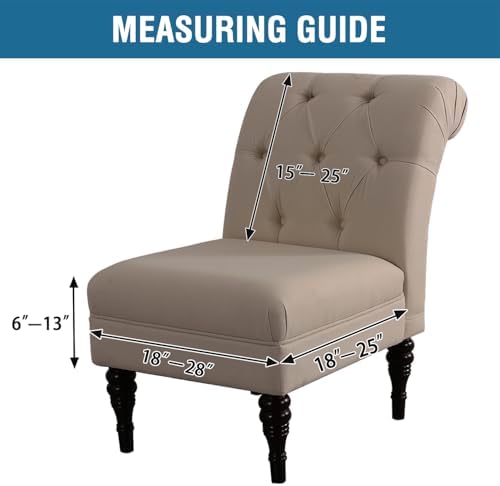 HVERSAILTEX Velvet Chair Cover for Living Room