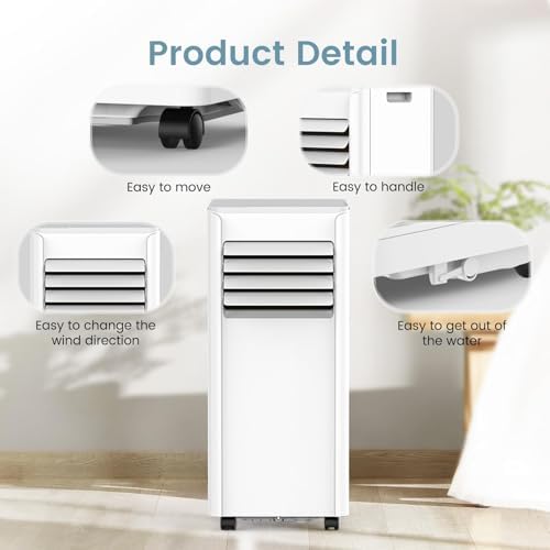 Antarctic Star 10000 BTU Portable AC with Remote Control 1