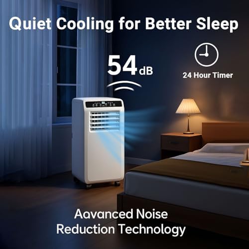 Stopsad 10000BTU Portable Air Conditioner with 3-in-1 Functions