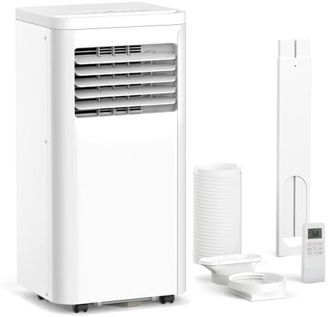 8000 BTU Portable AC with Fan and Dehumidifier