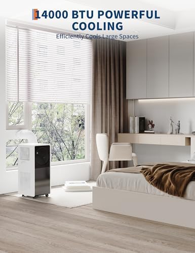 GarveeTech 14000 BTU Portable AC with 3-in-1 Functions
