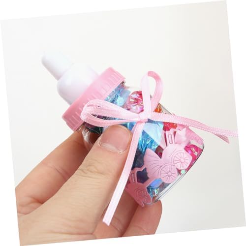6pcs Reusable Candy Bottles for Party Favors and Wedding Sweets
