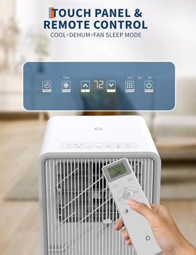GAOMON 8000 BTU Portable AC Unit with Remote Control