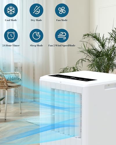 GarveeTech 8000 BTU Portable AC Unit for Bedroom