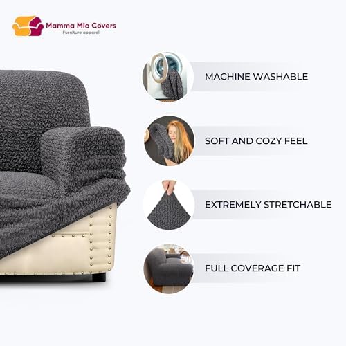 PAULATO BY GAICO Corner Chaise Slipcover Cover