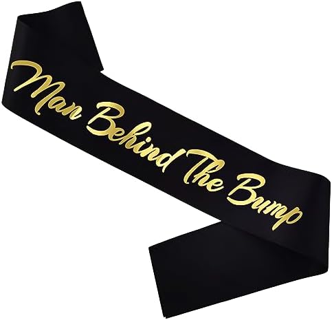 Man Behind the Bump Sash for New Father 1