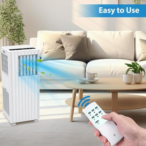 GarveeTech 8000 Btu Portable Air Conditioner White 1