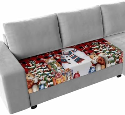 Christmas Snowflake Sofa Cushion Covers - Washable and Stretchable
