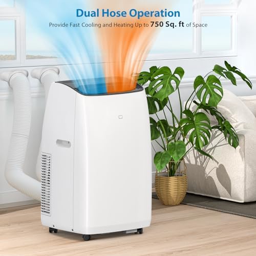 Towallmark 14000BTU Inverter Portable AC Unit with Heater and Fan
