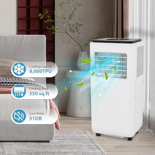 GarveeTech 8000 Btus Portable AC Unit 3-In-1