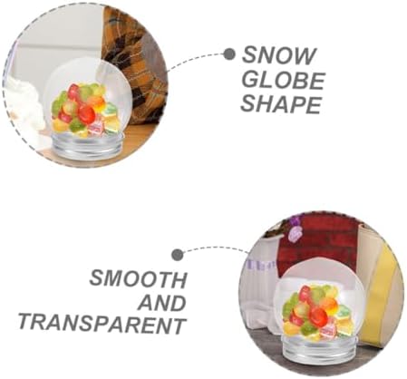 MAGICLULU 10pcs Clear Candy Containers for Treats and Party Favors